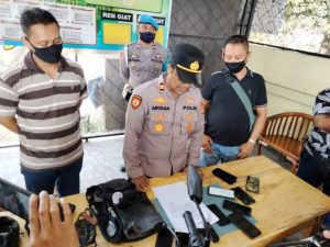 Polsek Pagutan ringkus pria pengangguran, mencuri untuk bayar utang