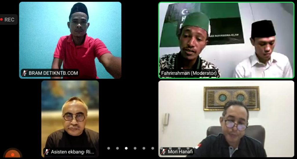 Webinar HMI Mataram: rencana pinjaman pemprov Rp750 M terungkap, ekonom hingga DPRD NTB setuju