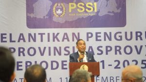 PSSI NTB resmi dilantik, Ketum Mori Hanafi berkomitmen majukan sepakbola