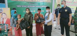 Garda angkasa gelar aksi sehat di Banyu Urip dibuka resmi anggota DPD RI Evi Apita Maya