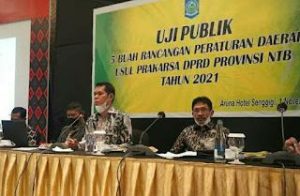 Uji publik lima Raperda prakarsa DPRD NTB sukses digelar