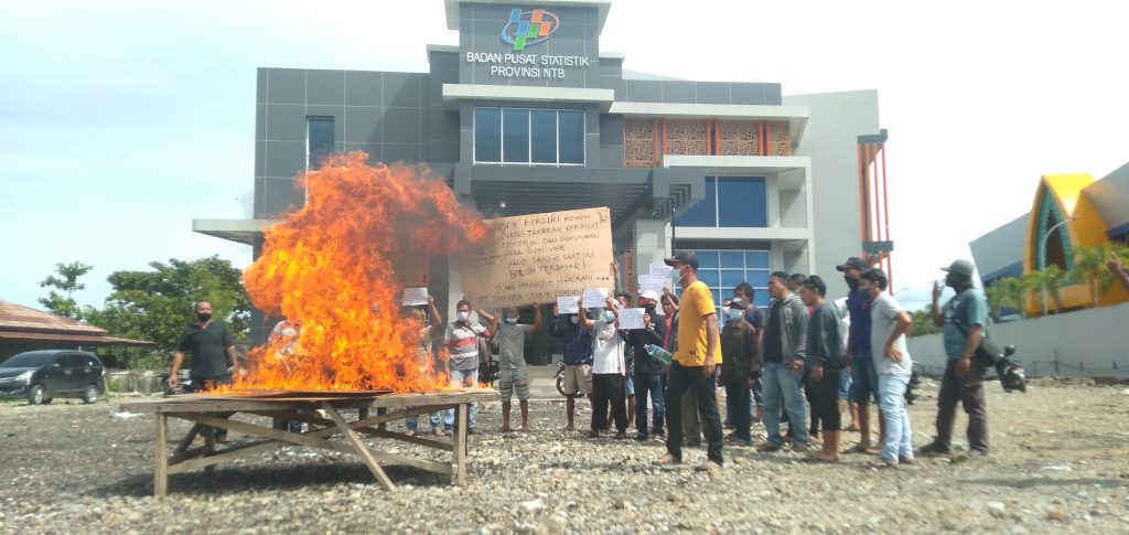 PT TUC asal makassar bawa lari uang pekerja gedung BPS NTB Rp3,5 M