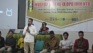 Musyda IMM NTB hasilkan Anhar nahkoda baru periode 2021-2023