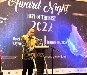 Heru AB putra Ncera Bima raih penghargaan bergengsi best choice lawyer award 2022