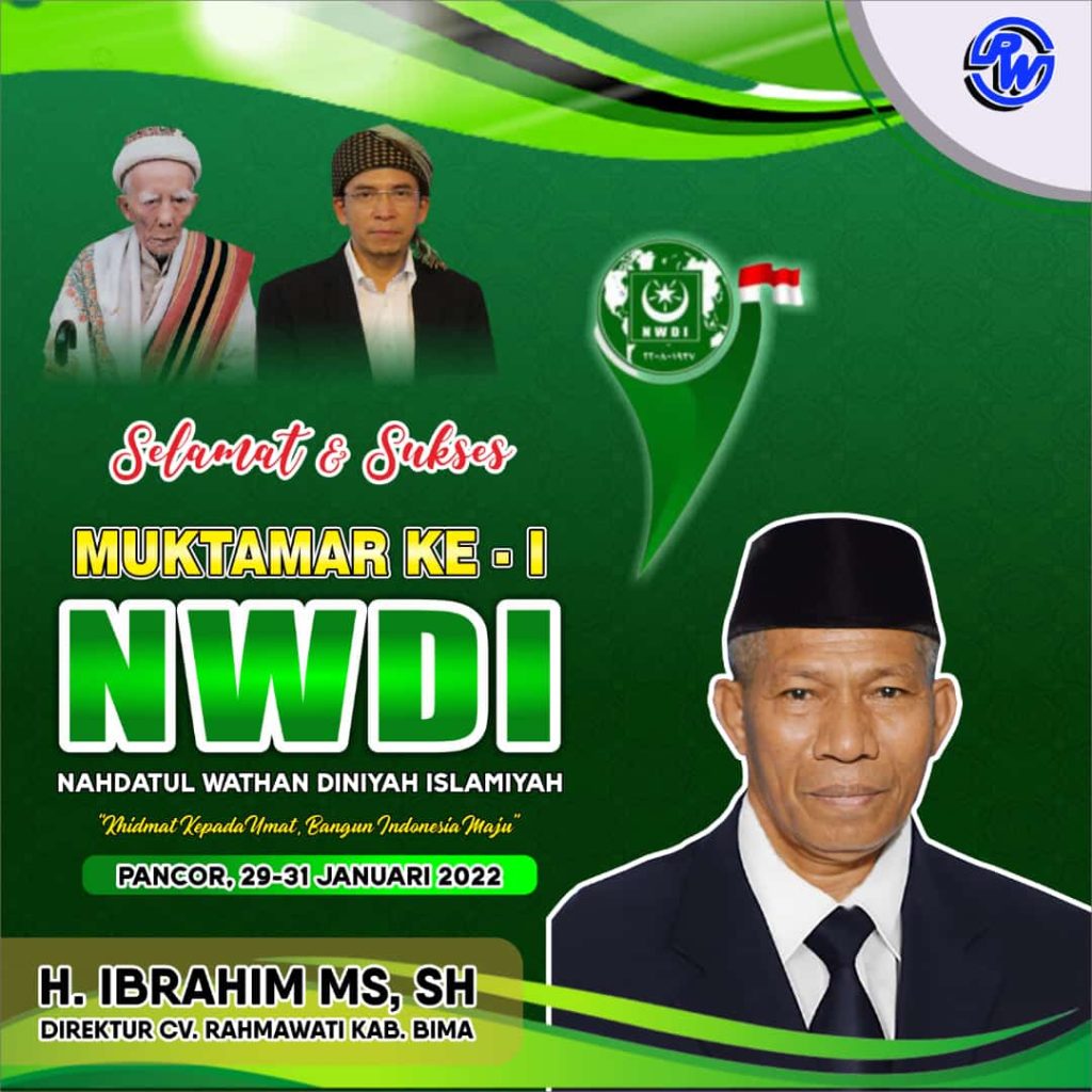 Direktur CV Rahmawati ucapkan selamat Mukhtamar I NWDI