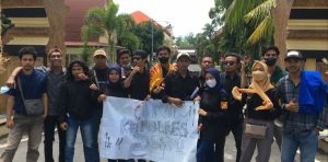 Desak Kapolda copot Kasat Reskrim dan Kapolres Dompu, GMD geruduk Mapolda NTB