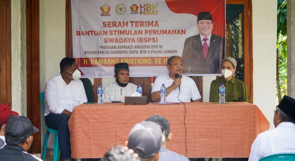 Bedah 50 unit rumah bantuan HBK diterima warga Loteng