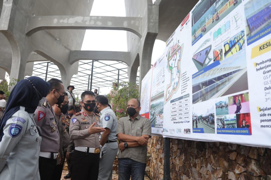 Kakorlantas cek sirkuit Mandalika, siapkan personel untuk MotoGP 2022