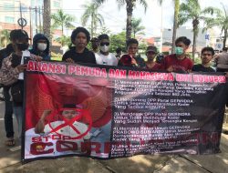 DPP Gerindra dan Mabes Polri didemo, minta tangkap dan pecat tersangka Boymin