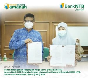 Bank NTB Syariah gandeng UNU NTB layani jasa perbankan syariah