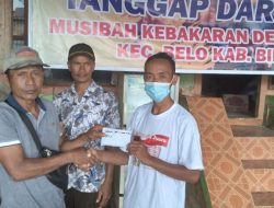 Relawan Ridwan Kamil serahkan bantuan untuk korban kebakaran, Kades Renda apresiasi
