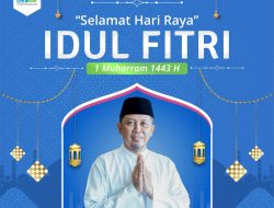 Direktur dan segenap civitas akademika Poltekpar Lombok mengucapkan selamat idul fitri 1443 H