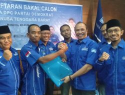 Kantongi dukungan 6 PAC, Imam Sofian resmi daftar calon ketua DPC Demokrat Kota Mataram