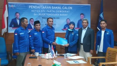 Didukung 17 PAC, Misfalah daftar ketua DPC Demokrat Bima