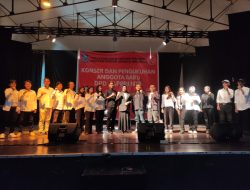 PAPPRI NTB kukuhkan puluhan anggota baru dirangkai konser para artis lokal, siap sinergi dengan pemerintah