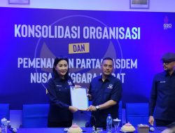 Rohmi resmi mundur dari Ketua DPW Nasdem NTB, Surya Paloh tunjuk Willy Aditya