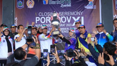 Selamat, Kota Mataram juara umum Porprov NTB 2023, boyong 338 medali
