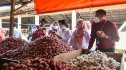 Pemerintah Provinsi NTB Sedang Melakukan Pemantauan Stok Pangan di Pasar Tradional Kota Mataram. (Ist)