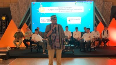 Menparekraf Sandi Uno Dorong Pelaku Ekraf di Lotim Terus Berkarya Ciptakan Lapangan Kerja