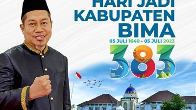 Kadis PUPR NTB Mengucapkan Selamat HUT Bima Ke-383 Tahun