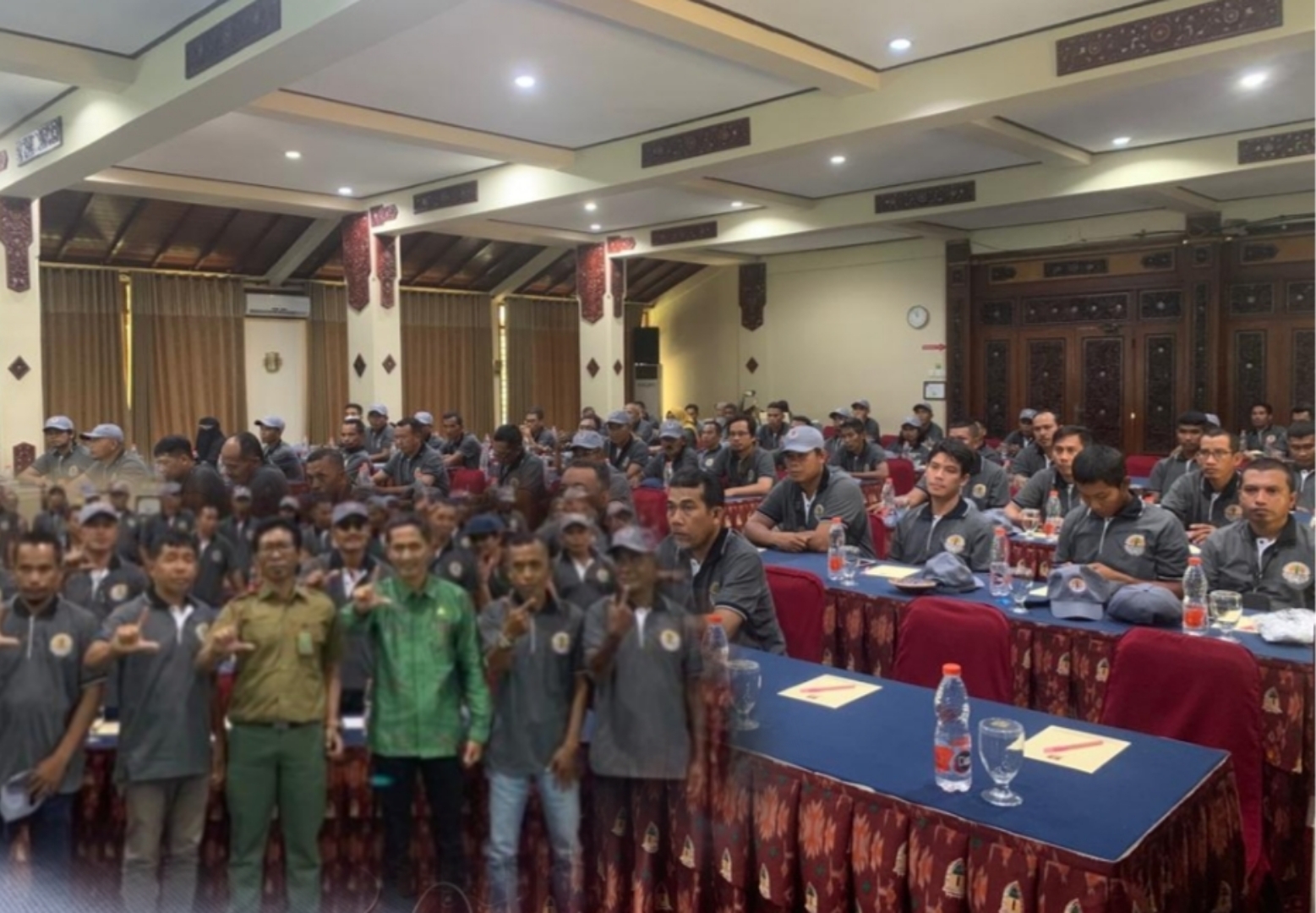 Kepala Dinas LHK NTB Julmansyah saat memberikan sambutan pada acara pemantapan pelaksanaan kegiatan Kebun Bibit Rakyat yang digelar Balai Pengelolaan Daerah Aliran Sungai Hutan Lindung (BPDASHL) Dodokan Moyo Sari yang digelar di kawasan Senggigi Lombok Barat, Rabu 5 Juli 2023.