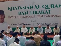 Ratusan Kyai NU Jatim Usulkan Lima Nama Cawapres ke Anies Baswedan