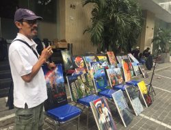 Simpatisan Anies Baswedan Usung Tema Perubahan dalam Lomba Lukis