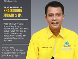 Mengenal Lebih Dekat Khairuddin Juraid: Peneliti, Pengusaha hingga Politisi