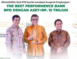 Bank NTB Syariah Raih Award BIFA 2023, Dirut: Menjadi Semangat Bagi Kami