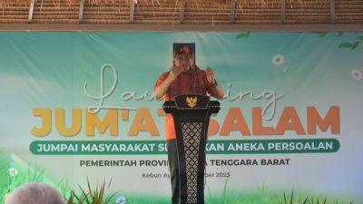 Penjabat Gubernur NTB Launching Resmi ‘Jumat Salam’, Tepis Bukan Agenda Politik