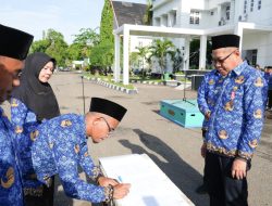 439 P3K Kota Bima Angkatan 2021 dan 2022 Dilantik di HUT KORPRI ke-52