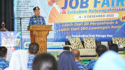 Pj Wali Kota Bima Buka Job Fair 2023, 200 Loker Siap Diterima di 20 Perusahaan