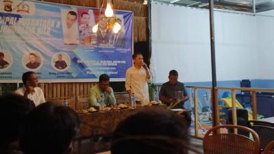 Rampai Nusantara NTB Deklarasi Pemilu Damai, Imam Fardin: Kaum Muda Harus Diberi Kepercayaan