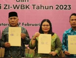 Kantor Bahasa NTB Tandatangani Komitmen ZI-WBK 2024