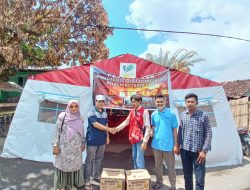 Korban Kebakaran di Sape Dibantu 2 Unit Mesin Air: Terima Kasih Keluarga Besar RKBPL