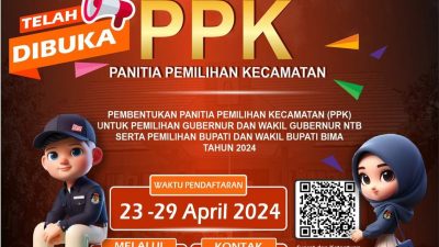Advertorial: Pendaftaran PPK KPUD Bima