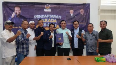 Daftar di Nasdem, Efendi Kusnandar Siap Lawan Anak Bupati Bima Empat Periode