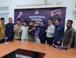 Lalu Muhammad Iqbal Daftar di NasDem, Optimis Direkom untuk Calon Gubernur NTB