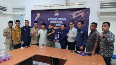 Lalu Muhammad Iqbal Daftar di NasDem, Optimis Direkom untuk Calon Gubernur NTB