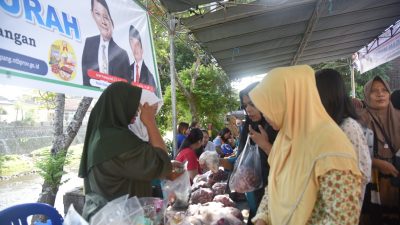 Diskapang NTB Gelar Pasar Murah Tekan Inflasi