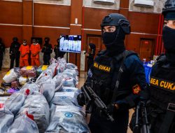 Ratusan Kilo Ganja Kiriman Thailand Berhasil Digagalkan Tim Gabungan