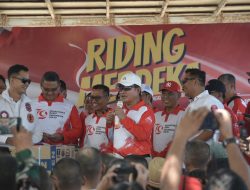 Pj Gubernur Menutup Riding Merdeka, Tinggalkan Kesan Bahagia di hati Masyarakat