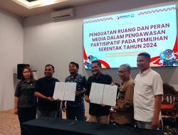 Bawaslu Teken MoU dengan PWI dan FWP DPRD NTB Sebarkan Informasi Positif Pilkada