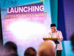 Sekda NTB Launching Sistem Penaggulangan Terpadu Gawat Darurat