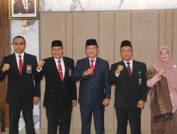 Pj Gubernur Beri Selamat Pengukuhan Kepala BPKP NTB Muzakir