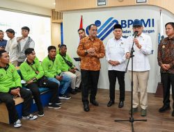 Pj Gubernur NTB Dampingi Menteri PPMI Launching Fasilitas Lounge Khusus PPMI di Bizam