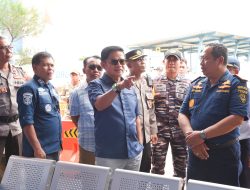 Pj Gubernur NTB Resmikan Cafetaria VIP Lounge di Pelabuhan Pemenang