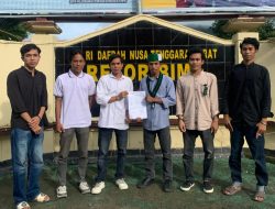 HMI Bima Polisikan Al-Faruq ke Polres Bima, Kapolres Diminta Tegas