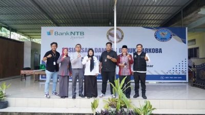 Gandeng BNN, Bank NTB Syariah Gelar Sosialisasi Bahaya Narkoba di Loteng