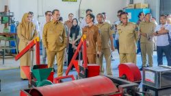 Gubernur NTB Lalu Muhammad Iqbal bersama Wakil Gubernur NTB, Ummi Dinda mengunjungi Brida NTB, Senin 3 Maret 2025. (Man)